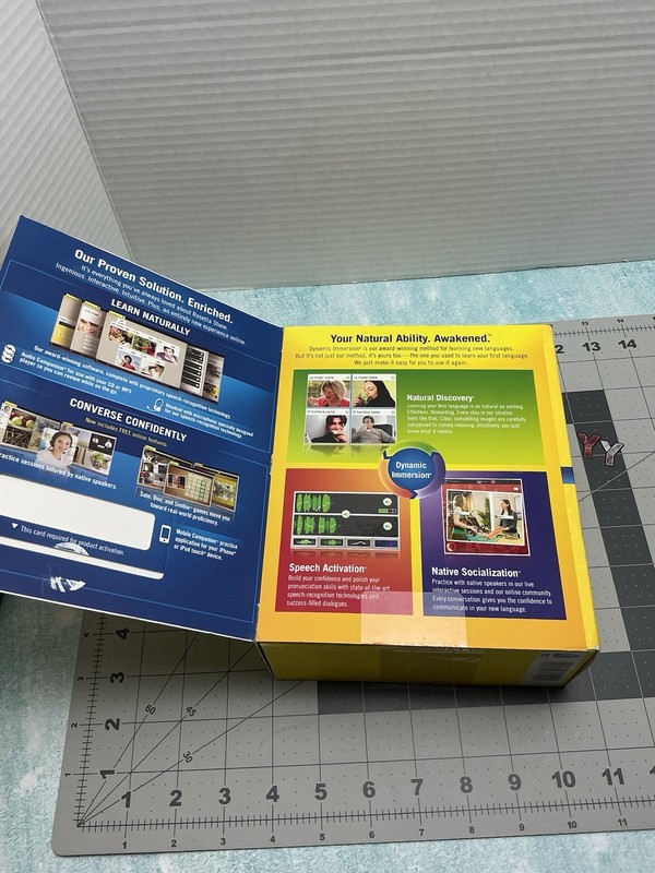 Rosetta Stone Deustch German Level 1 CD set & headphones gallery