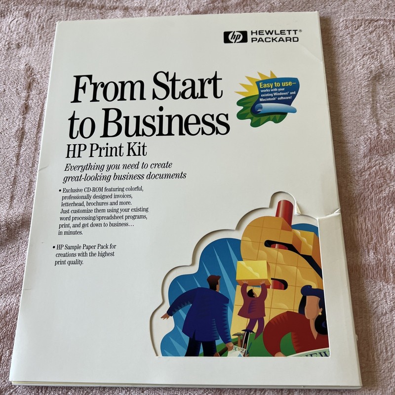 HP Print Kit from start to business w/CD