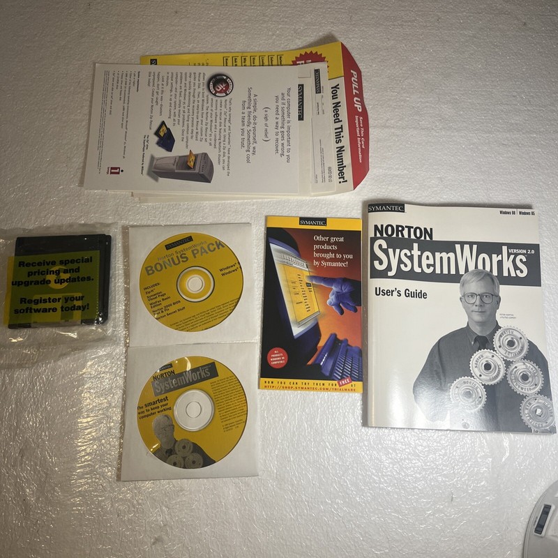 NORTON SYSTEMWORKS VERSION 2.0 Year 2000 SYMANTEC gallery