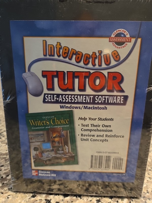 Interactive Tutor Self-Assessment Software Glencoe Language Arts Grade 12