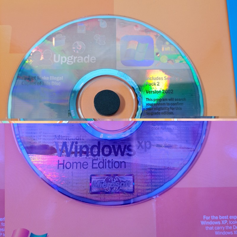 Microsoft Windows XP Home Edition Version 2002 CD-ROM Vintage Box w/ Key gallery
