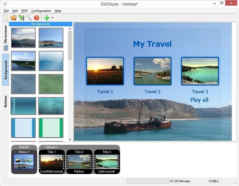DVDStyler 2026 - DVD Creator & Authoring Software | CD DVD Burner Burning gallery