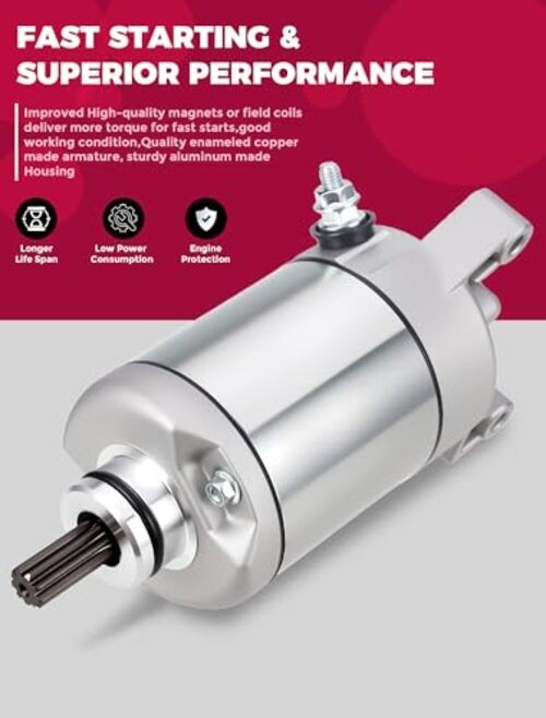 Starter for Polaris Sportsman 450 570 Ranger 500 570 Crew RZR 570 ACE starter gallery