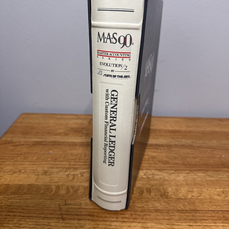 MAS 90 Evolution/2 . Master Accounting Series Manual General Ledger NO SOFTWARE gallery