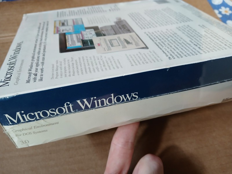 Microsoft Windows 3.0 for DOS Systems 5.25" Big Box gallery