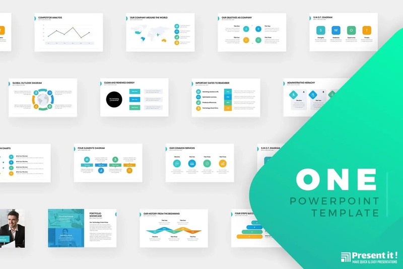 ONE Pager PowerPoint Template