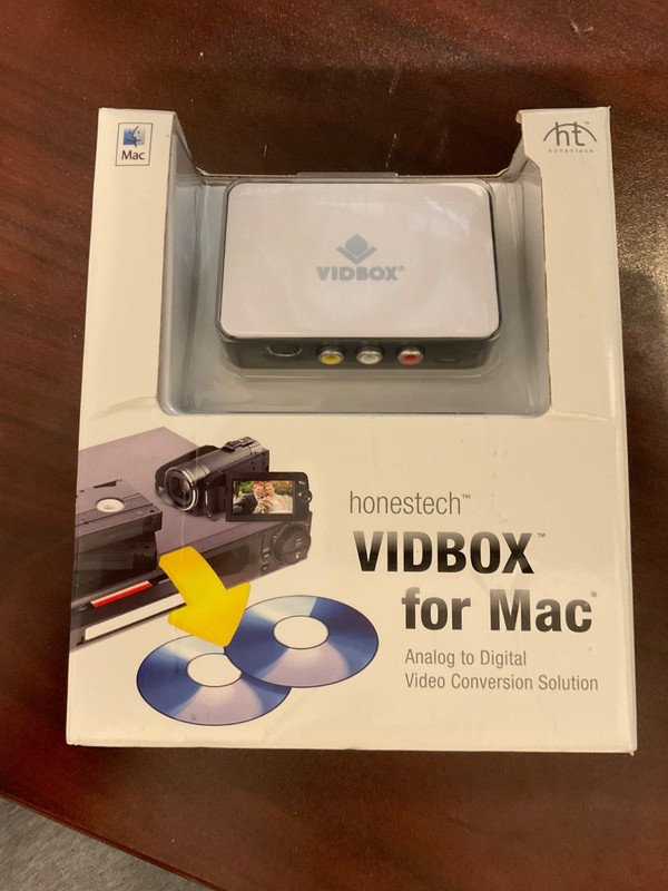 Honestech Vidbox For Mac Analog to Digital Video Conversion Solution