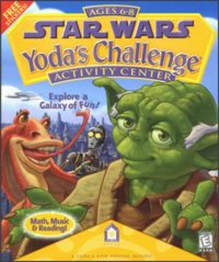 Star Wars: Yoda’s Challenge Activity Center PC CD learn math geometry kids game!