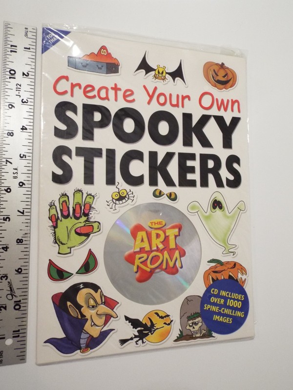 Art ROM-CREATE YOUR OWN SPOOKY MONSTER STICKERS 2003 CD For Windows/Mac-READ*** gallery