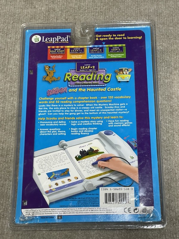 2001 Leap Frog Leap Pad: Scooby-Doo and the Haunted Castle NEW gallery