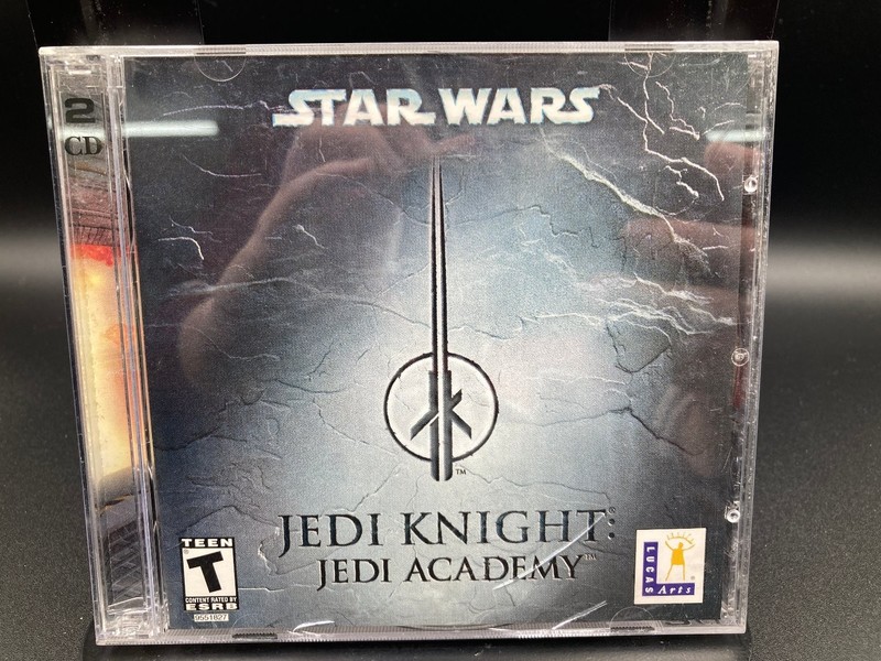 LucasArts Star Wars Jedi Knight Jedi Academy PC Game 2 CD Set Windows