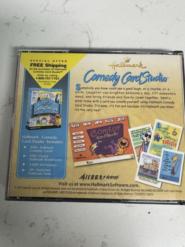 Hallmark Card Studio 3 Deluxe PC CD-ROM Complete 3 Disc Set w Manual gallery