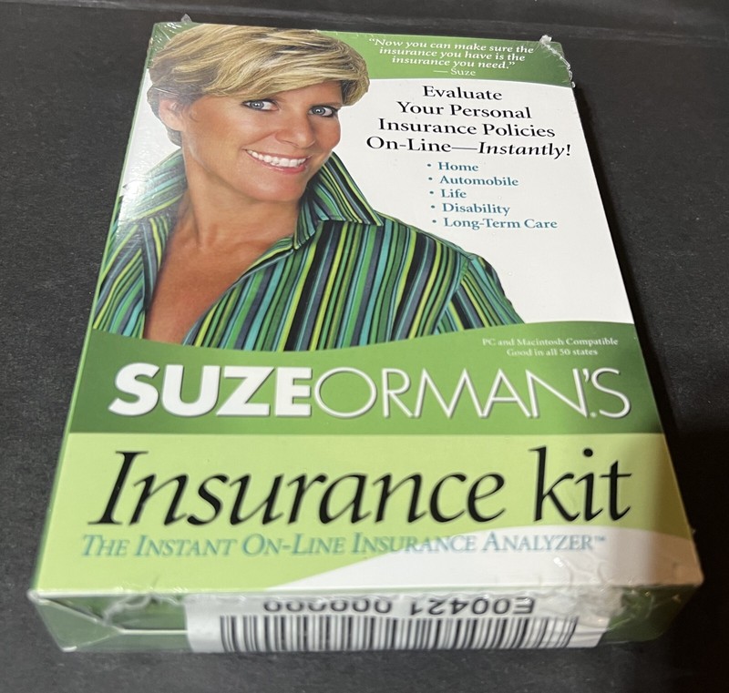 Suze Orman's Insurance Kit (Sealed) PC and Macintosh Compatible (2007) gallery