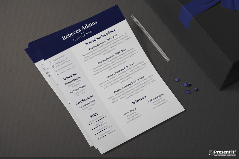 Stella - Resume Template gallery