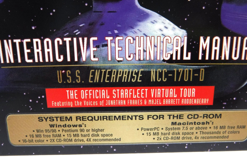Star Trek Classic The Next Generation Interactive Technical Manual CD-ROM gallery