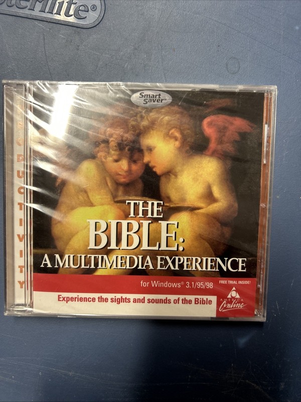 AOL The Bible: A Multimedia Experience NEW SEALED
