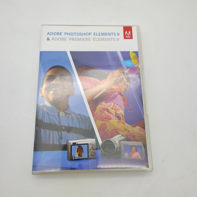 Adobe Photoshop Elements 9 & Premiere Elements 9 (Mac/Win) w/Serial Numbers