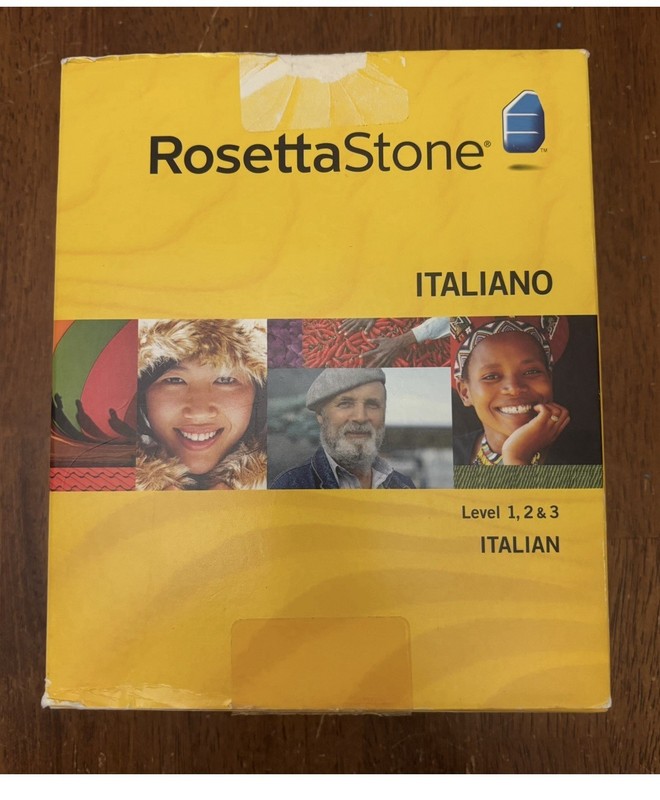 Rosetta Stone Italiano Level 1-3 with Audio Companions 1-3 Italian No Headset