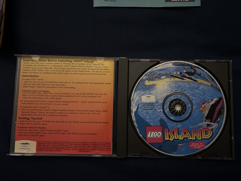 LEGO Island 3D Action Adventure Game Box Set COMPLETE gallery