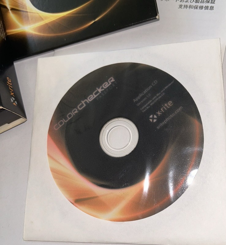 X-Rite ColorChecker Passport Photo * APPLICATION CD Software Disk Only MINT DVD gallery
