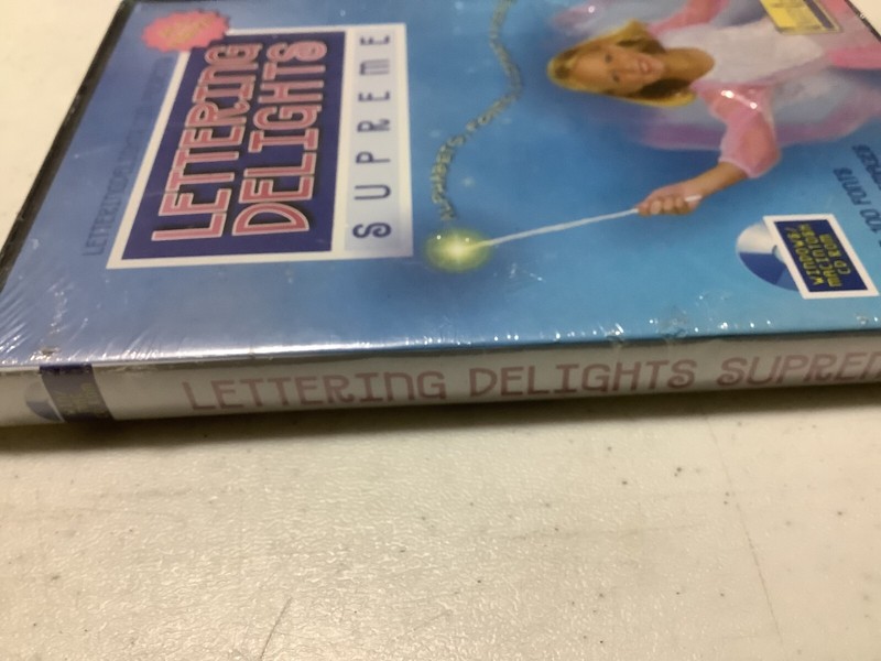 Lettering Delights Supreme CD Rom PC Brand New gallery