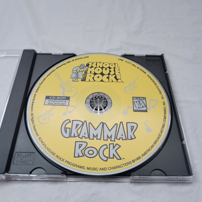 School House Rock Grammar Rock CD-ROM (Windows and Macintosh) - Very Good gallery