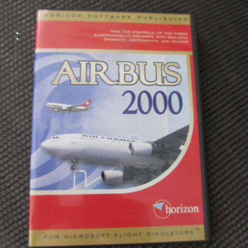 airbus 2000 software FLIGHT simulator add on to microsoft 98 COMBAT A300 A340