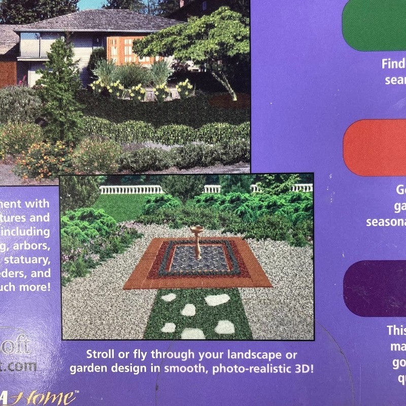 Better Homes & Gardens Gardening CD Sierra Home Custom LandDesigner 3D PC Game gallery