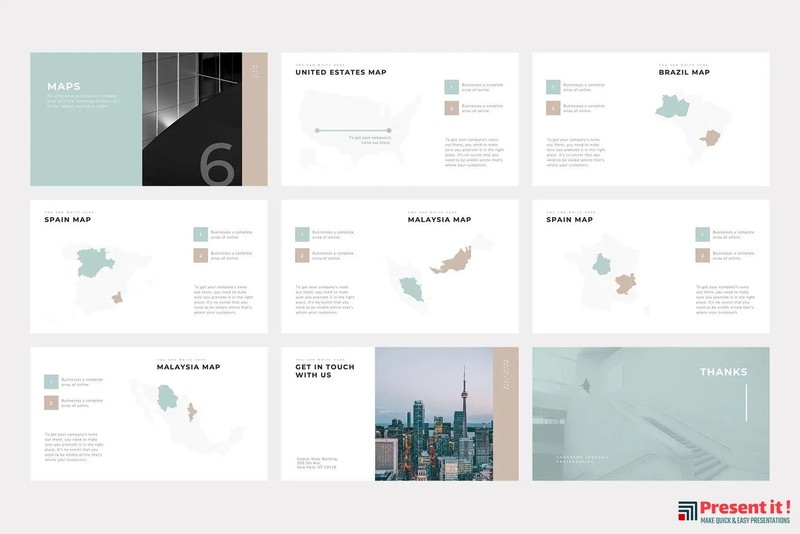 Segoe Keynote Template gallery
