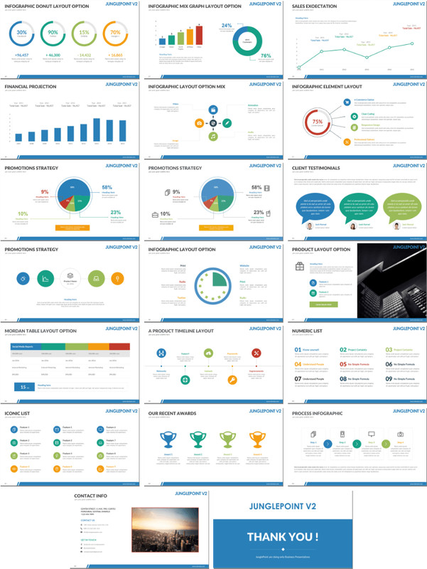 Powerpoint templates for professional Microsoft Powerpoint presentations - V2 gallery
