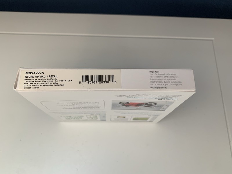 Apple Mac 2009 Software: iWork '09 - Pages Numbers Keynote - for MB943Z/A gallery