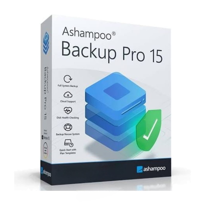Ashampoo Backup Pro 15 – Lifetime License for Windows