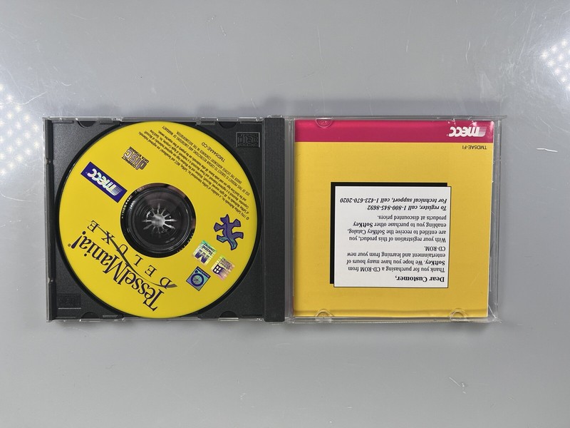 MECC Tessel Mania! Deluxe Soft Key Art, And Geomerty CD-ROM (Windows/Mac, 1996) gallery