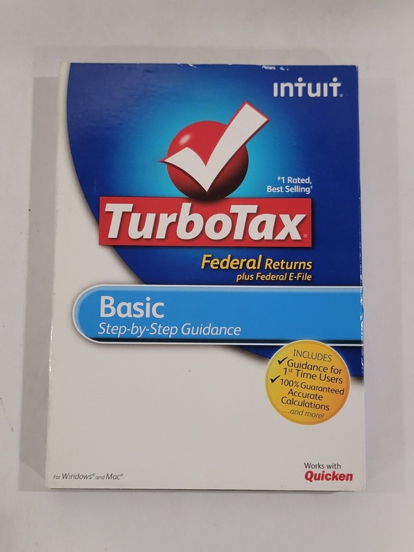 Intuit TurboTax Basic 2011 Software – Federal Only
