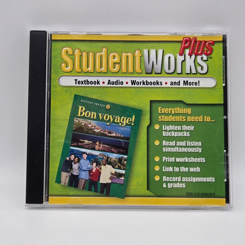StudentWorks Plus Bon Voyage! French 2 CD Student Addition with Resources
