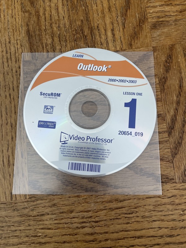 Video Professor Learn Outlook PC Software gallery