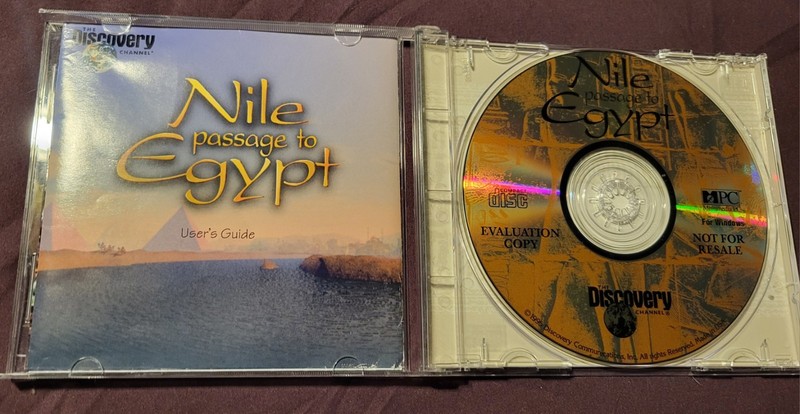 Nile Passage to Egypt Evaluation Copy Beta PC CD-ROM Discovery Channel gallery