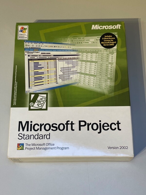 Microsoft Project 2002 Professional – Vollversion – englisch