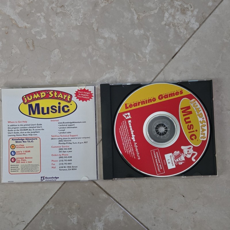 Knowledge Adventure Jump Start Music Learning Games Ages 5-8 CD-ROM Windows/Mac gallery
