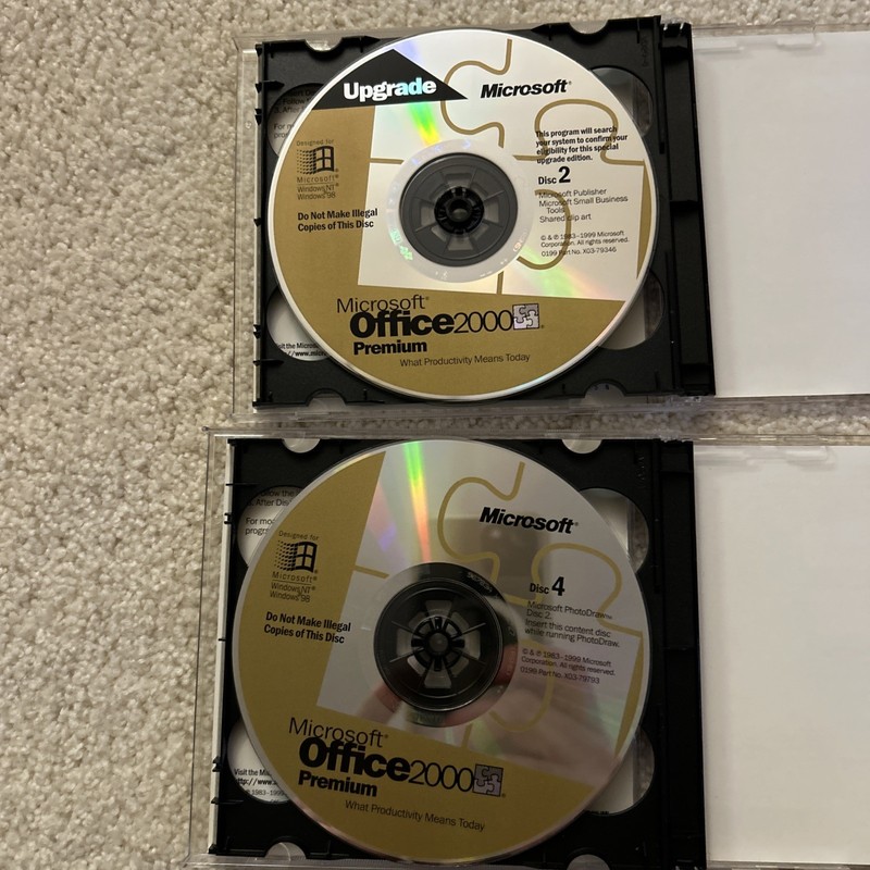 Microsoft Office 2000 Premium 4 CDs With Keys gallery
