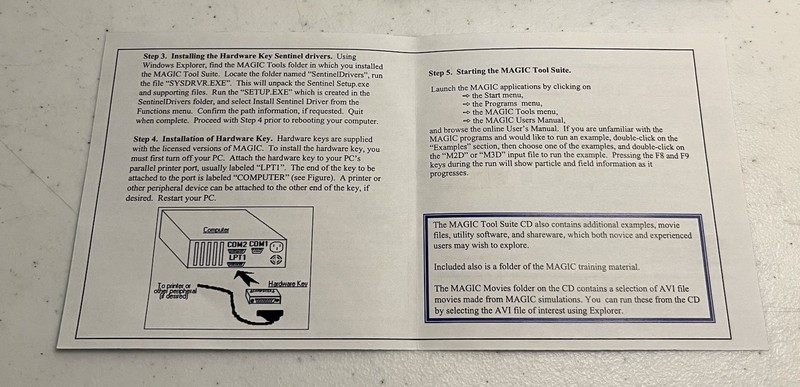 MAGIC Tool Suite v5.0 (2002) - Mission Research Corp Full 3D License Key NOS CIB gallery