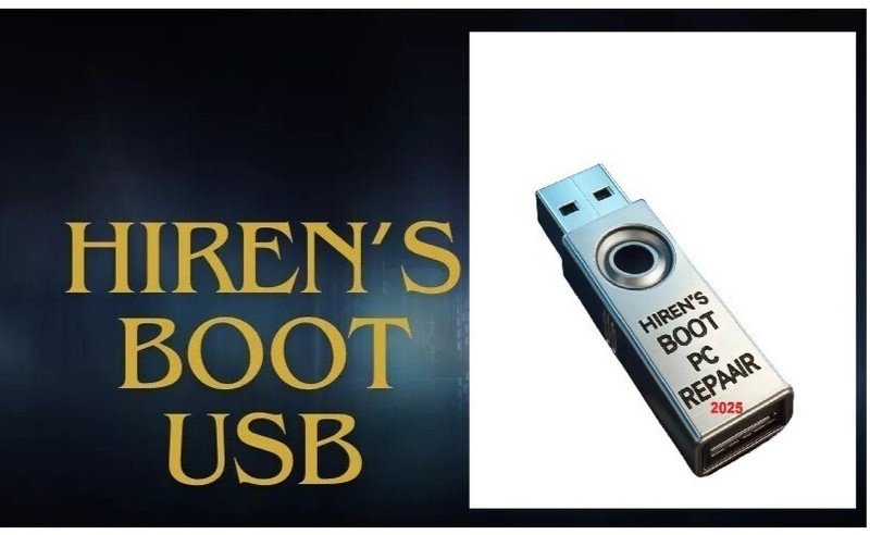 Hiren’s Boot 2025 ~ Computer PC Diagnostic Repair Data Recover Toolkit Software