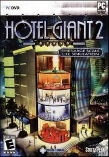 Hotel Giant 2 w/ Manual PC DVD business management design life simulation game!