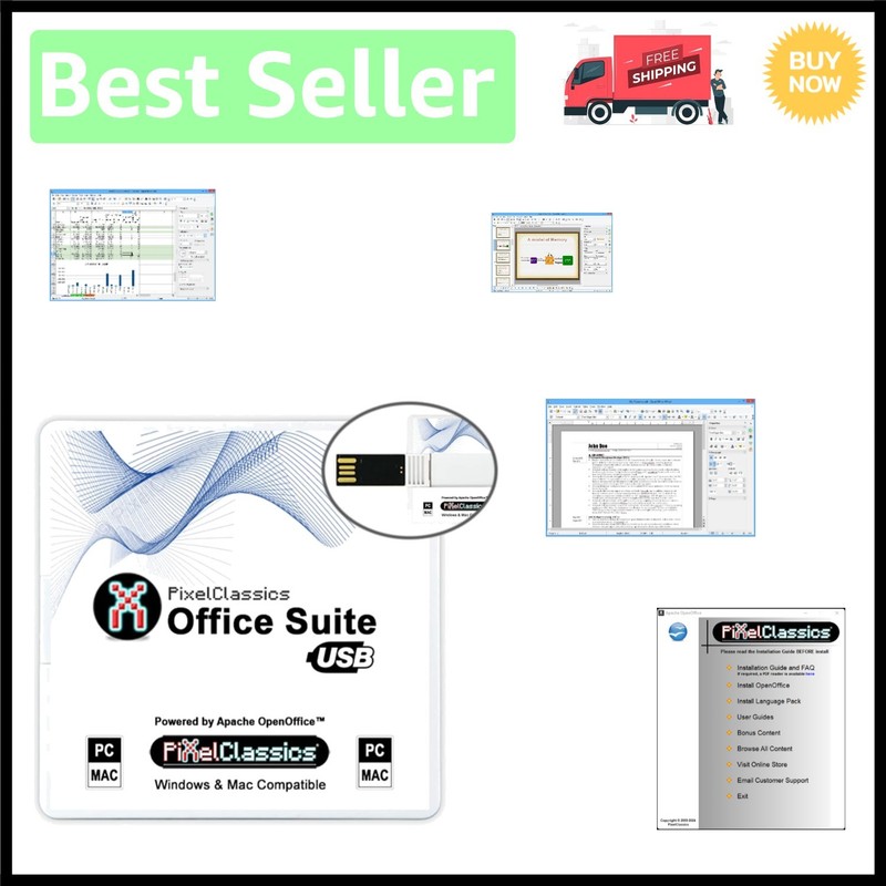 Office Suite 2025 USB: Powerful Performance with Premier Tools for Home & School