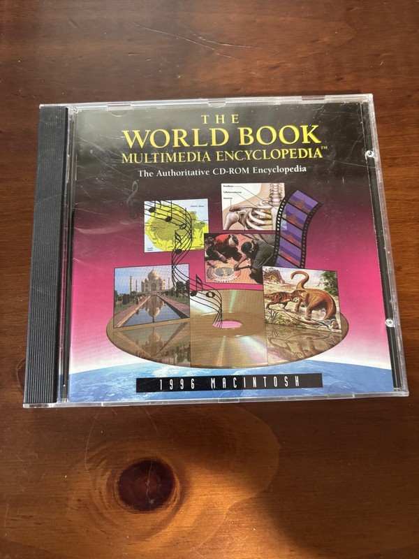 the world book multimedia encyclopedia childrens educational disk