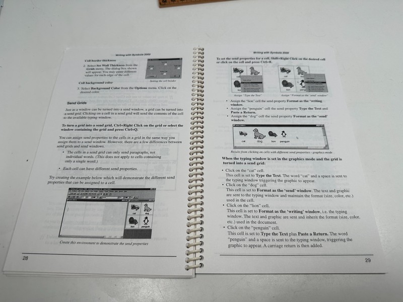 Computer Software Widgit Windows PC 3.5 Diskette Mayer Johnson Writing Symbols gallery