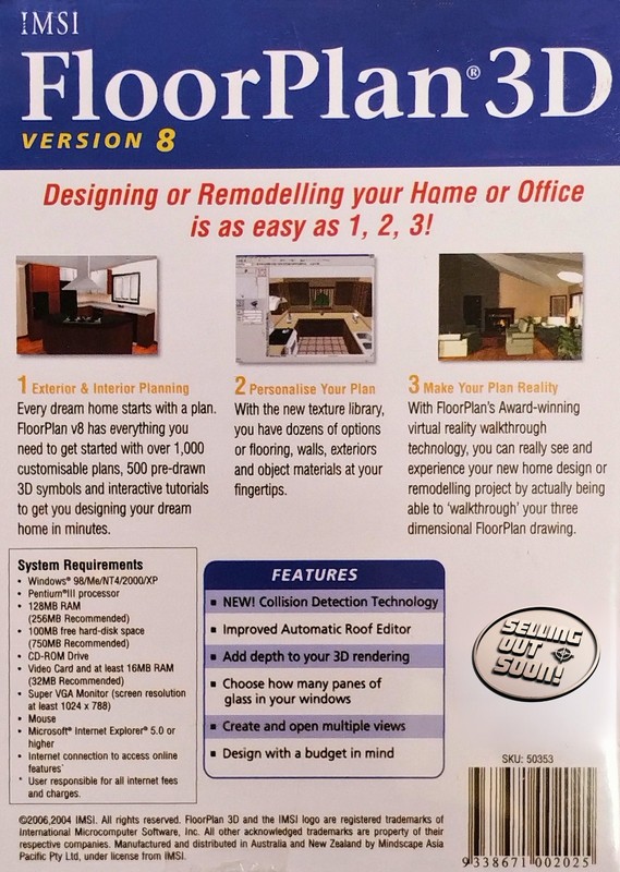 FLOORPLAN software for Windows PC (NEW) 3D+2D CAD design floor plan building DIY gallery