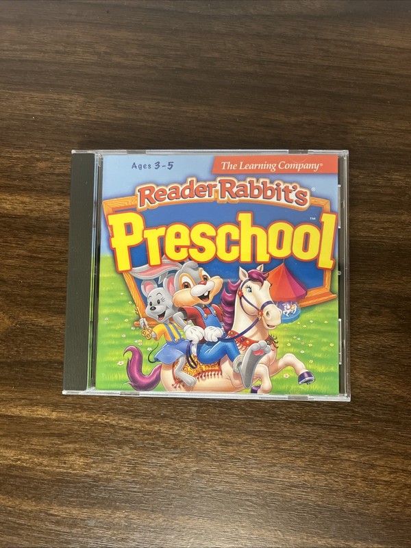 Lot of 4 Reader Rabbit PC CD-ROM The Learning Company Preschool-2nd Grade gallery