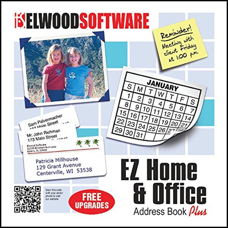 EZ Home and Office Address Book Software