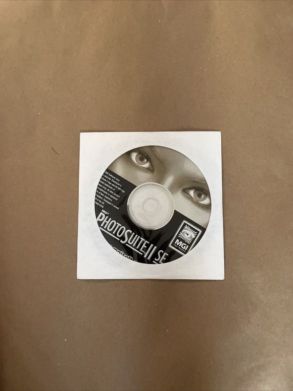 MGI PhotoSuite II SE || 2 PC CD digital photo image editing